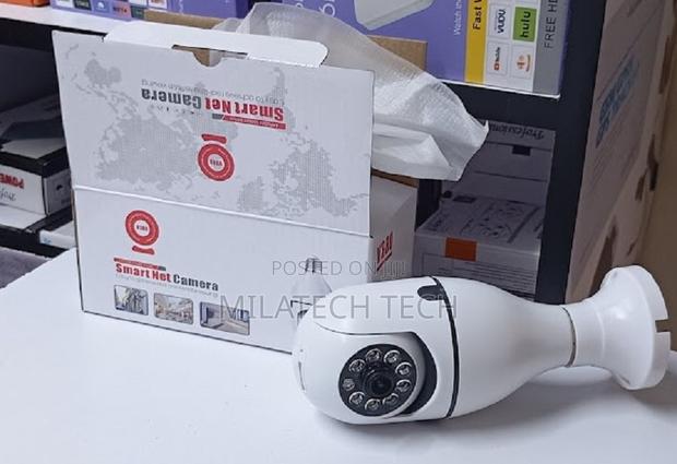 Smart Bulb Cctv Camera – 360° Ptz Wifi Security