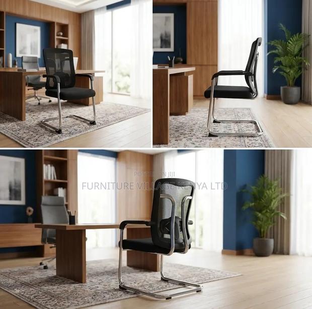 Mesh-Made Office Visitor Seat - thumbnail 6