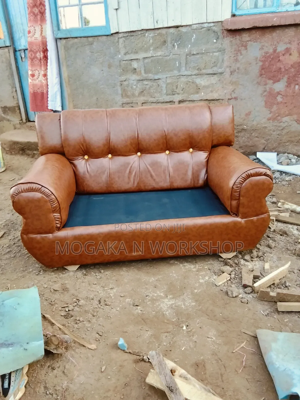 Brown Sofa Set