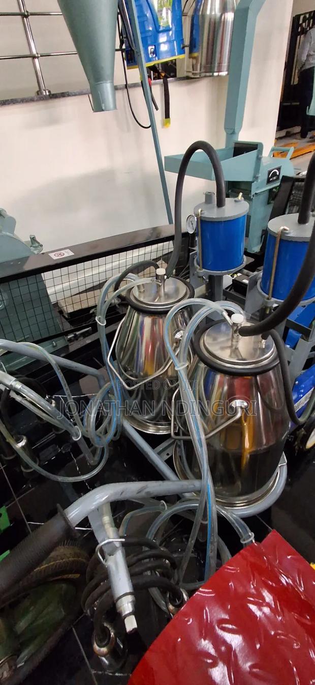 Double Drum Milking Machine – Professional Farm Milking System - thumbnail 2