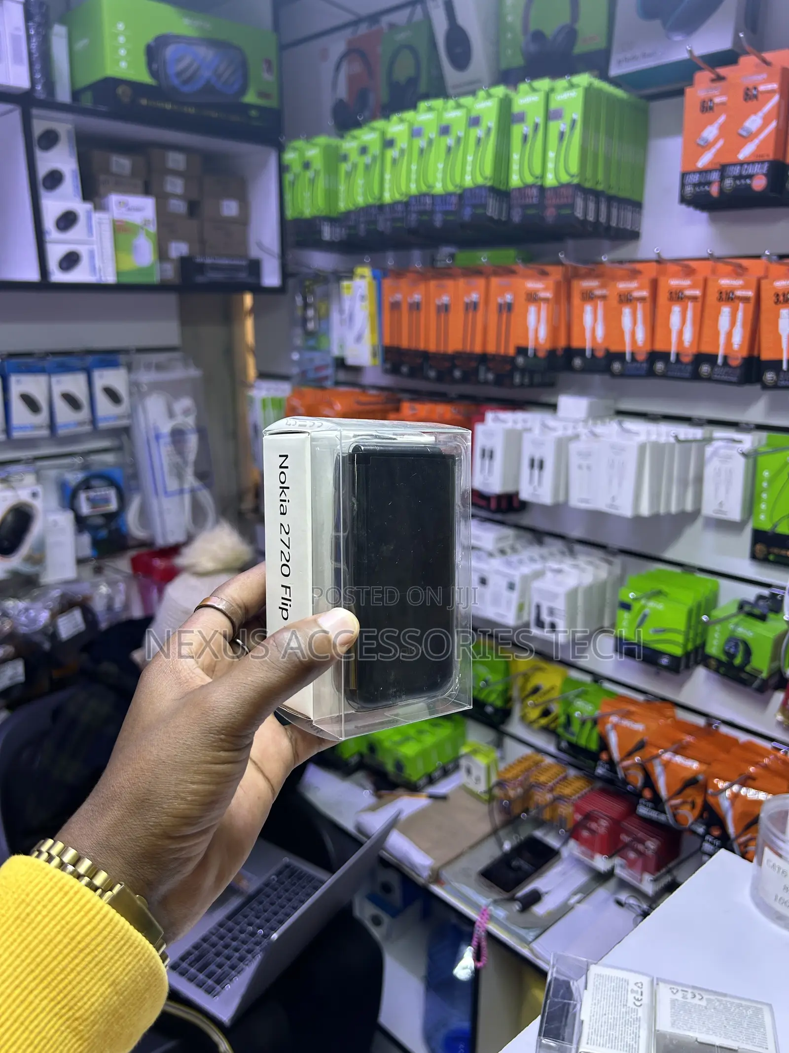 New Nokia 2720 Flip 512 GB Black