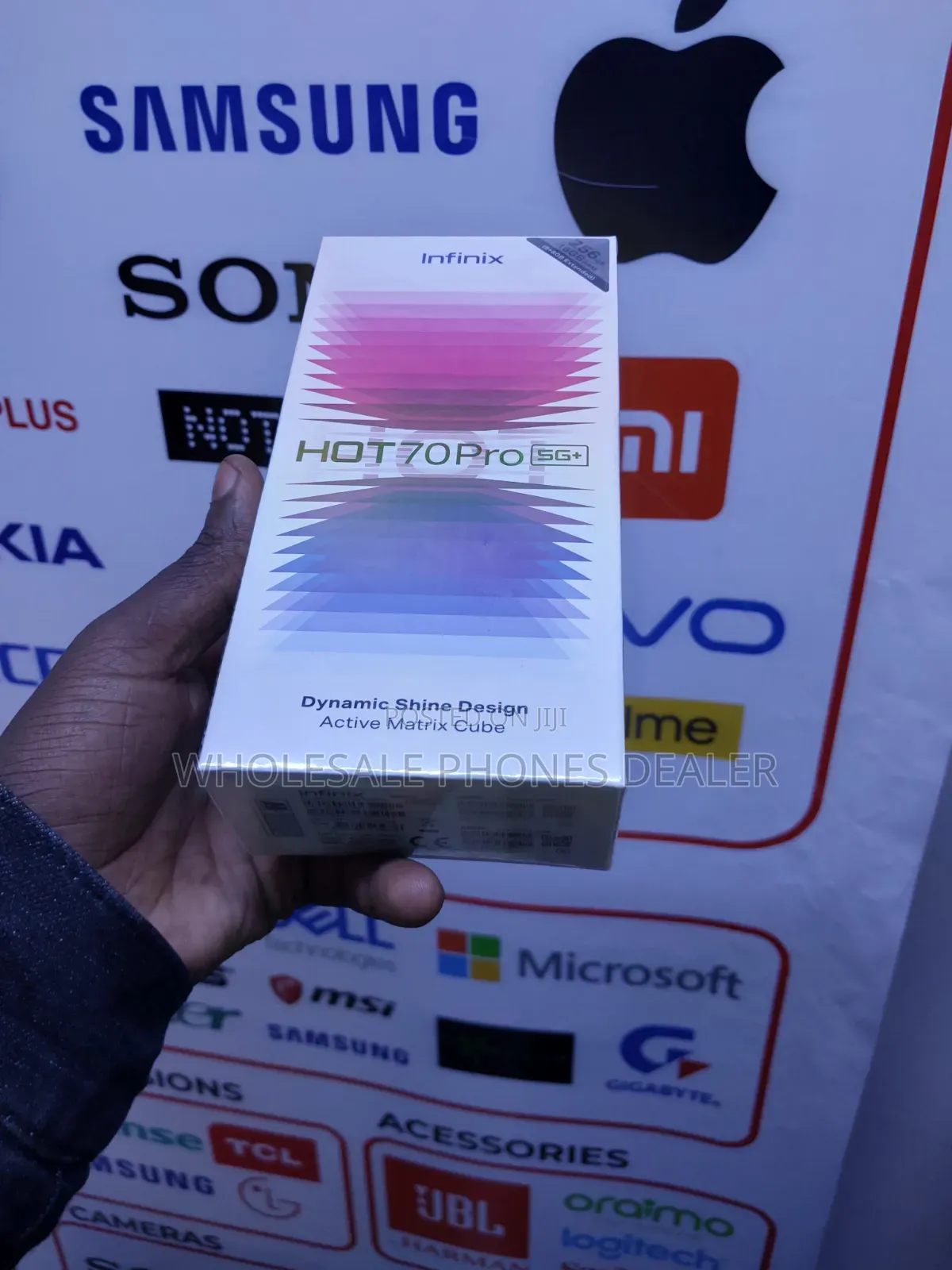 New Infinix Hot 70 256 GB Purple