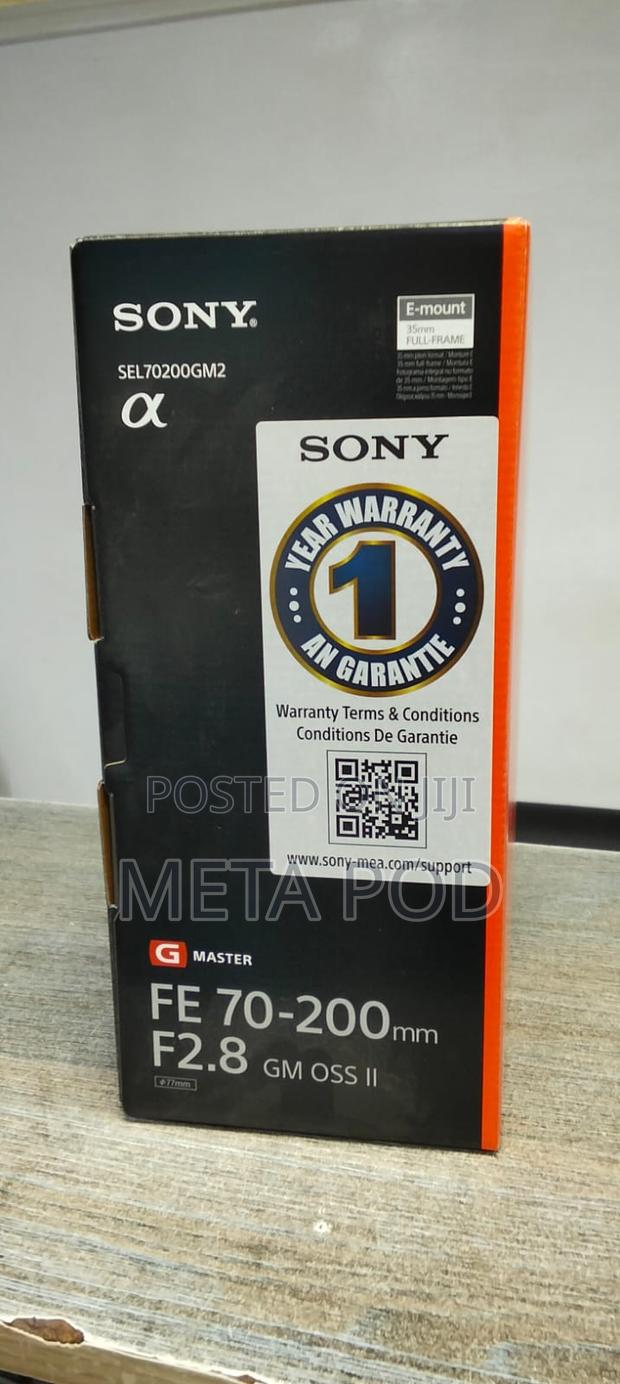 Sony Fe 70-200mm F/2.8 Gm Oss Ii Lens - thumbnail 2
