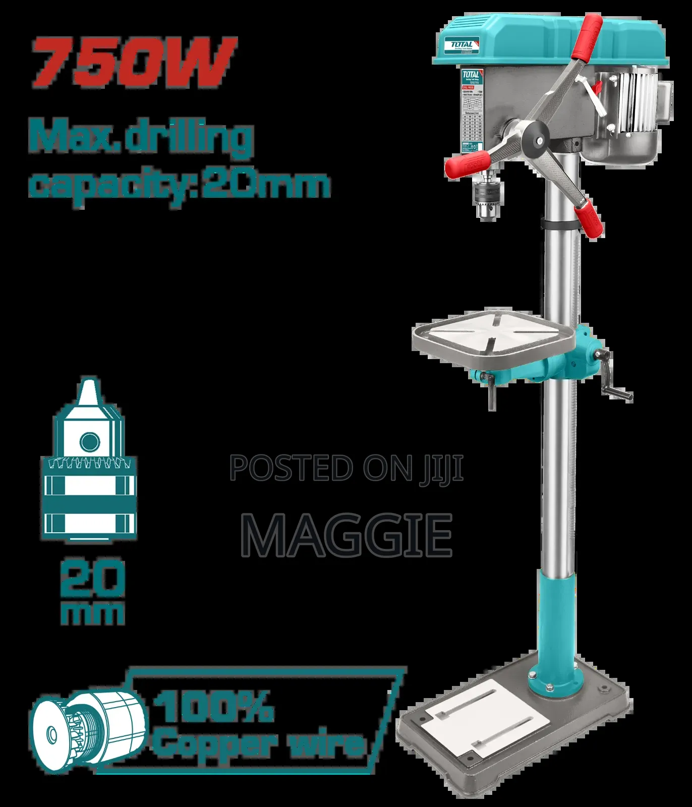 750w Drill Press Total