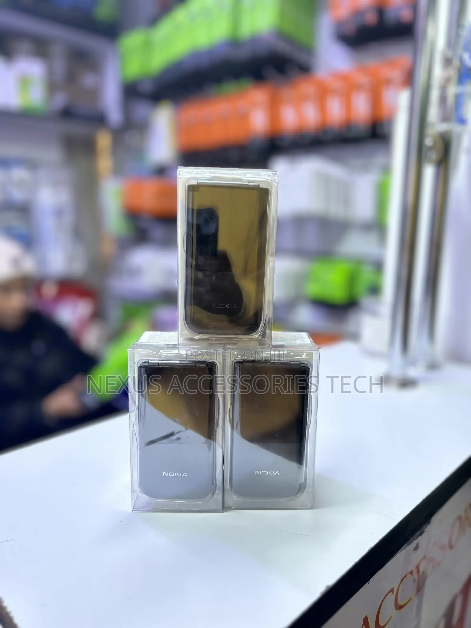 New Nokia 2720 Flip 512 GB Black