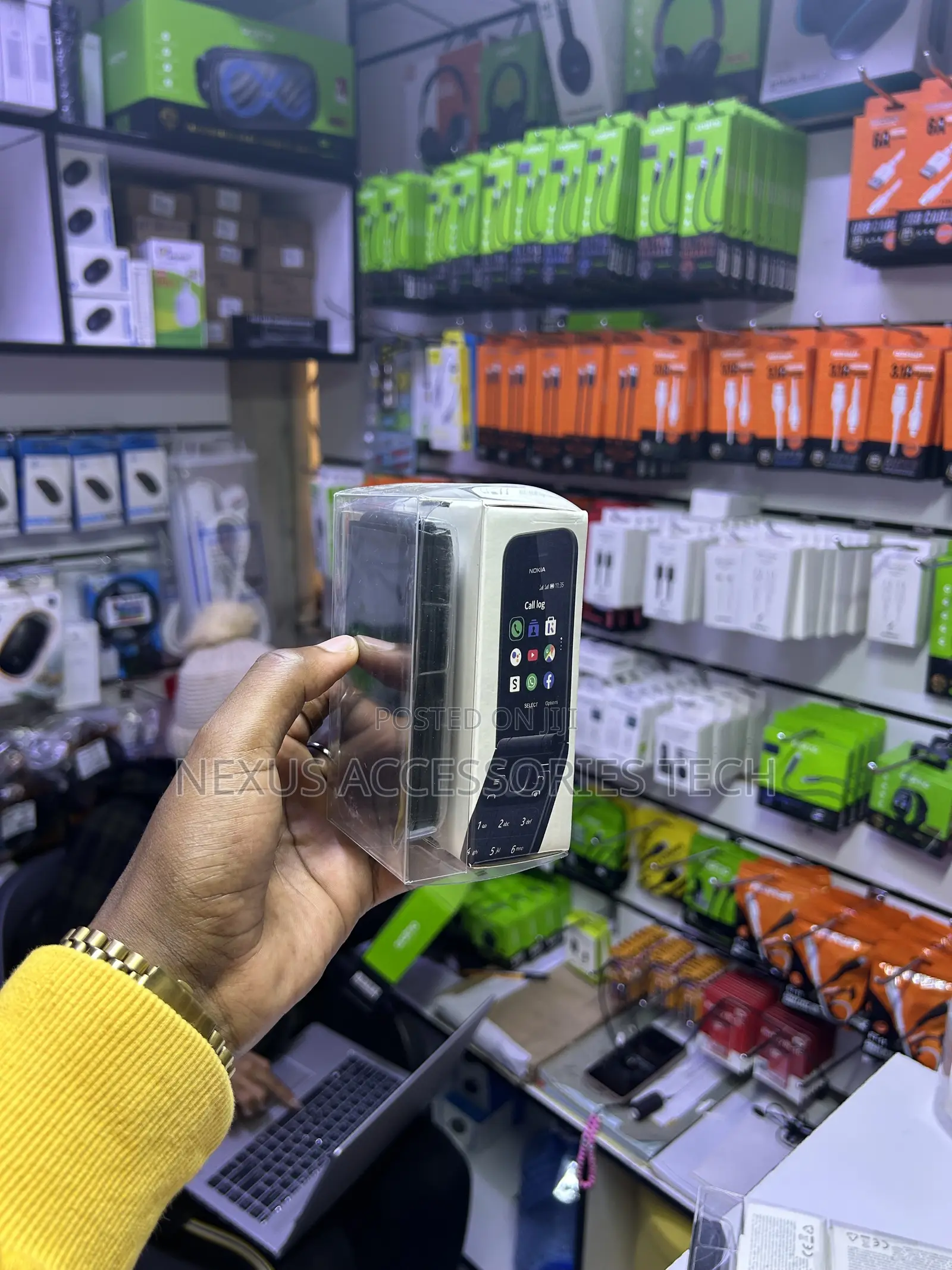 New Nokia 2720 Flip 512 GB Black