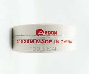 Edon 3 Inch X 30m Canvas Water Delivery Hose - Heavy Duty.