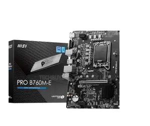 Msi Pro B760m-E Motherboard-Chipset: Intel B760