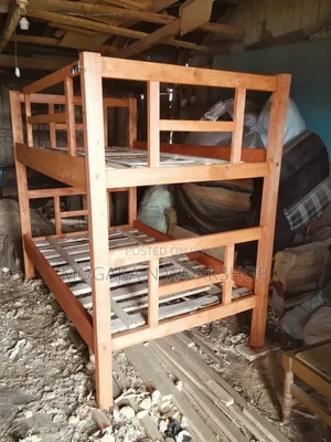 Brown Double Decker Bed
