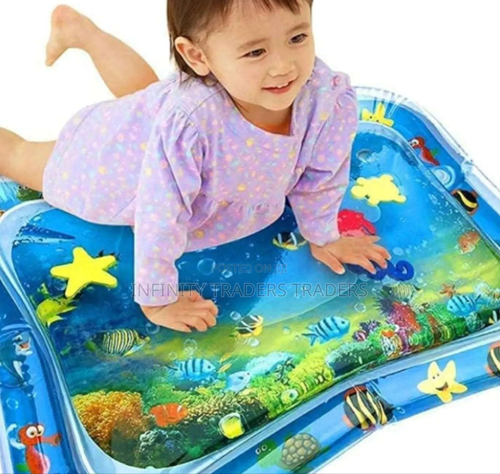 Baby Tummy Time Water Play Mat Pad