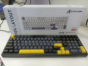 Attack Shark X98 Wireless Mechanical Keyboard,Tri-Mode Bt5.0/2.4ghz.
