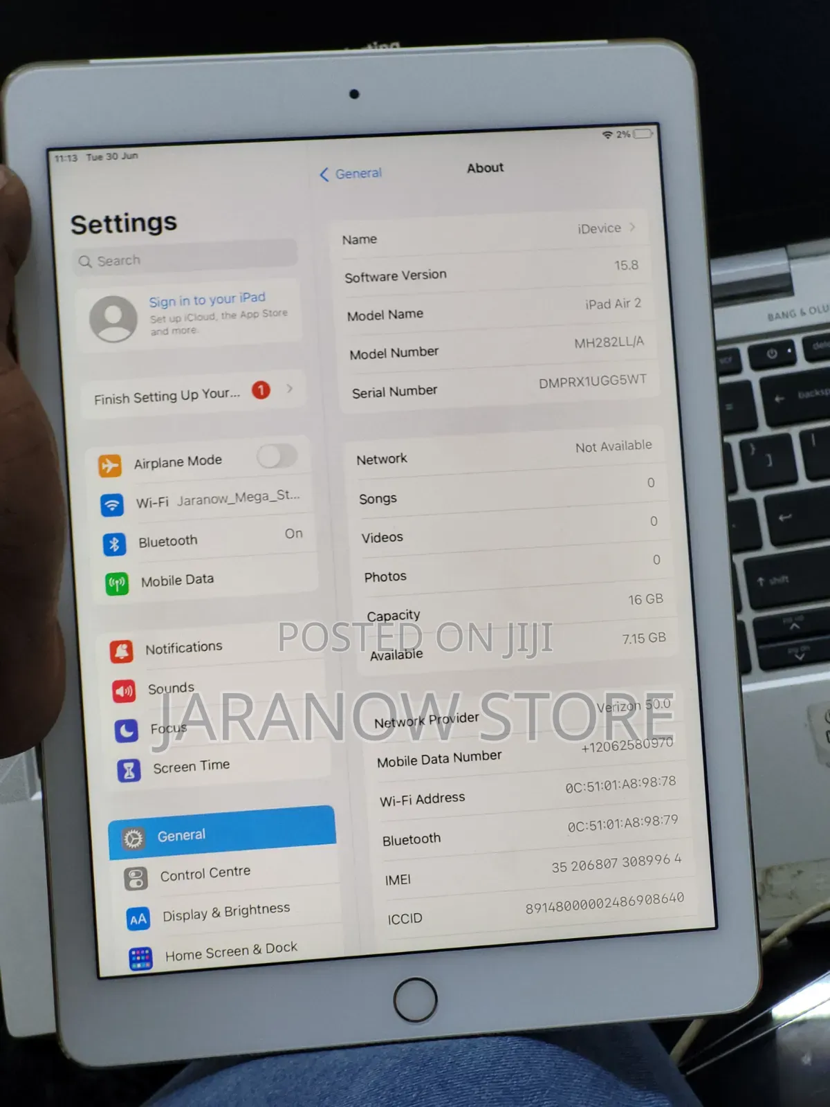 Apple iPad Air 2 16 GB