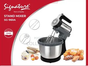 Signature Stand Mixer With 4ltr Bowl (400w)