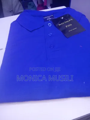 Blue Poloshirts