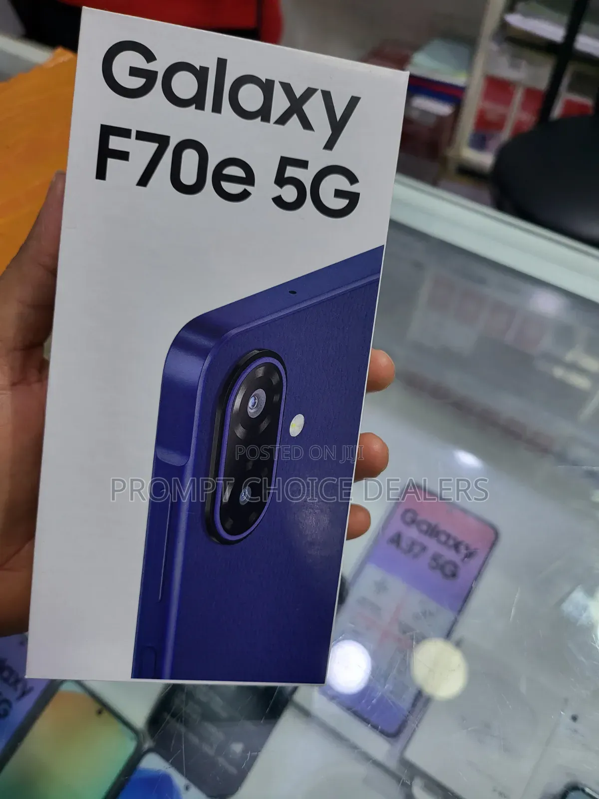 New Samsung Galaxy F70e 128 GB Blue