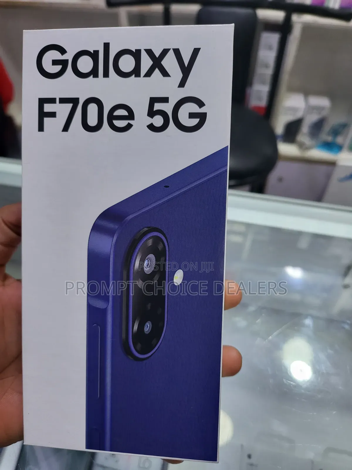 New Samsung Galaxy F70e 128 GB Blue