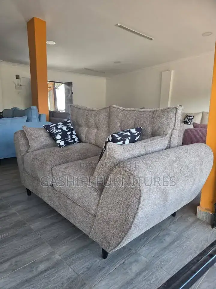 Grey 2 Seater Bubble Sofa