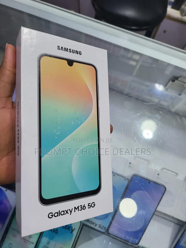New Samsung Galaxy M36 5G 128 GB Black