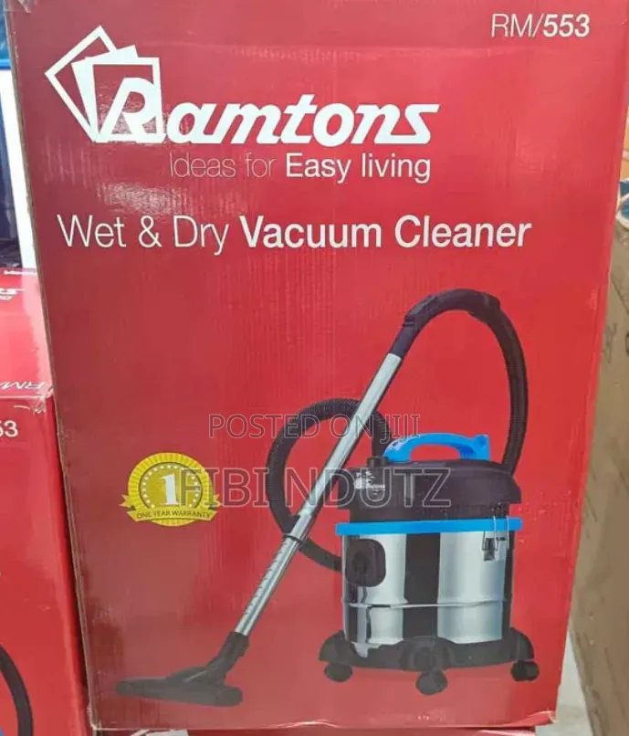 Brand New Ramtons Vacuum Cleaner/21ltrs Wet and Dry Vacuum Cleaner