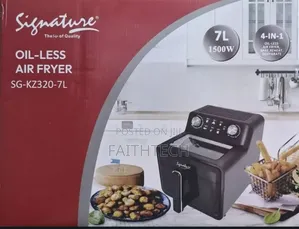 Signature Oil Less 7 Ltr Air Fryer (1500w) Sg-kz320-7l