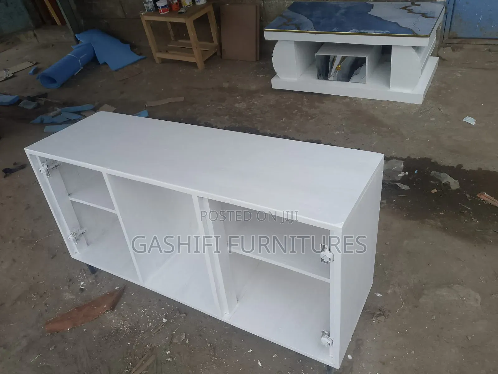 White Tv Stand