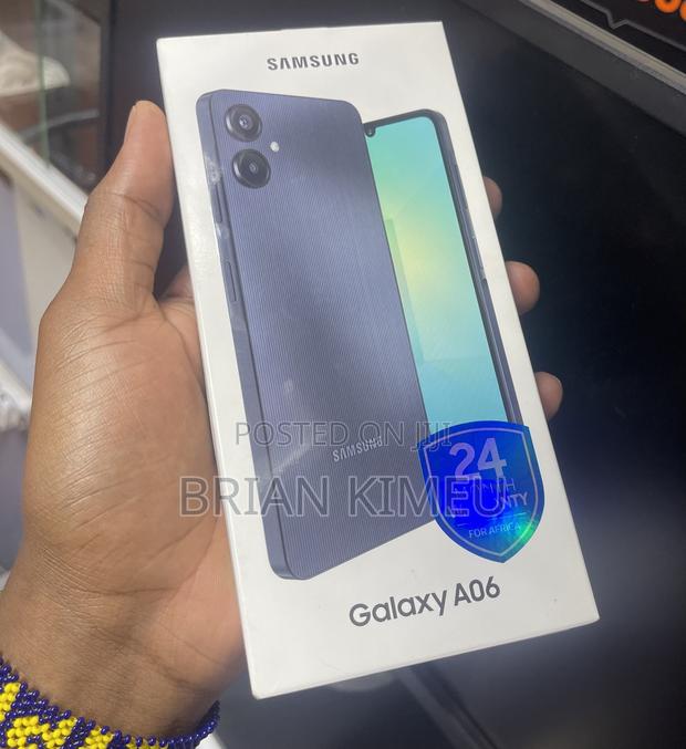 New Samsung Galaxy A06 64 GB Black