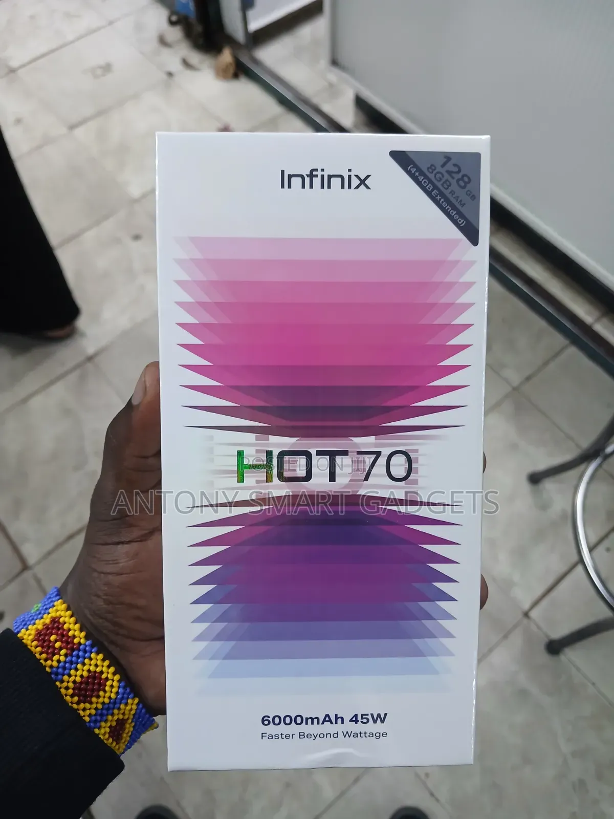 New Infinix Hot 70 128 GB