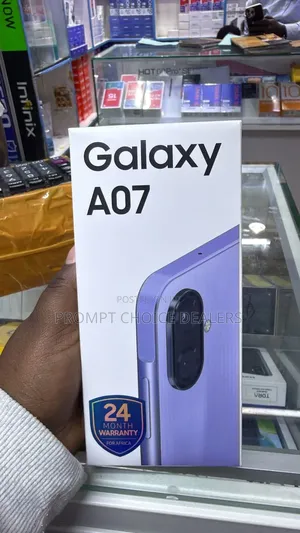 New Samsung Galaxy A07 4G 128 GB Black