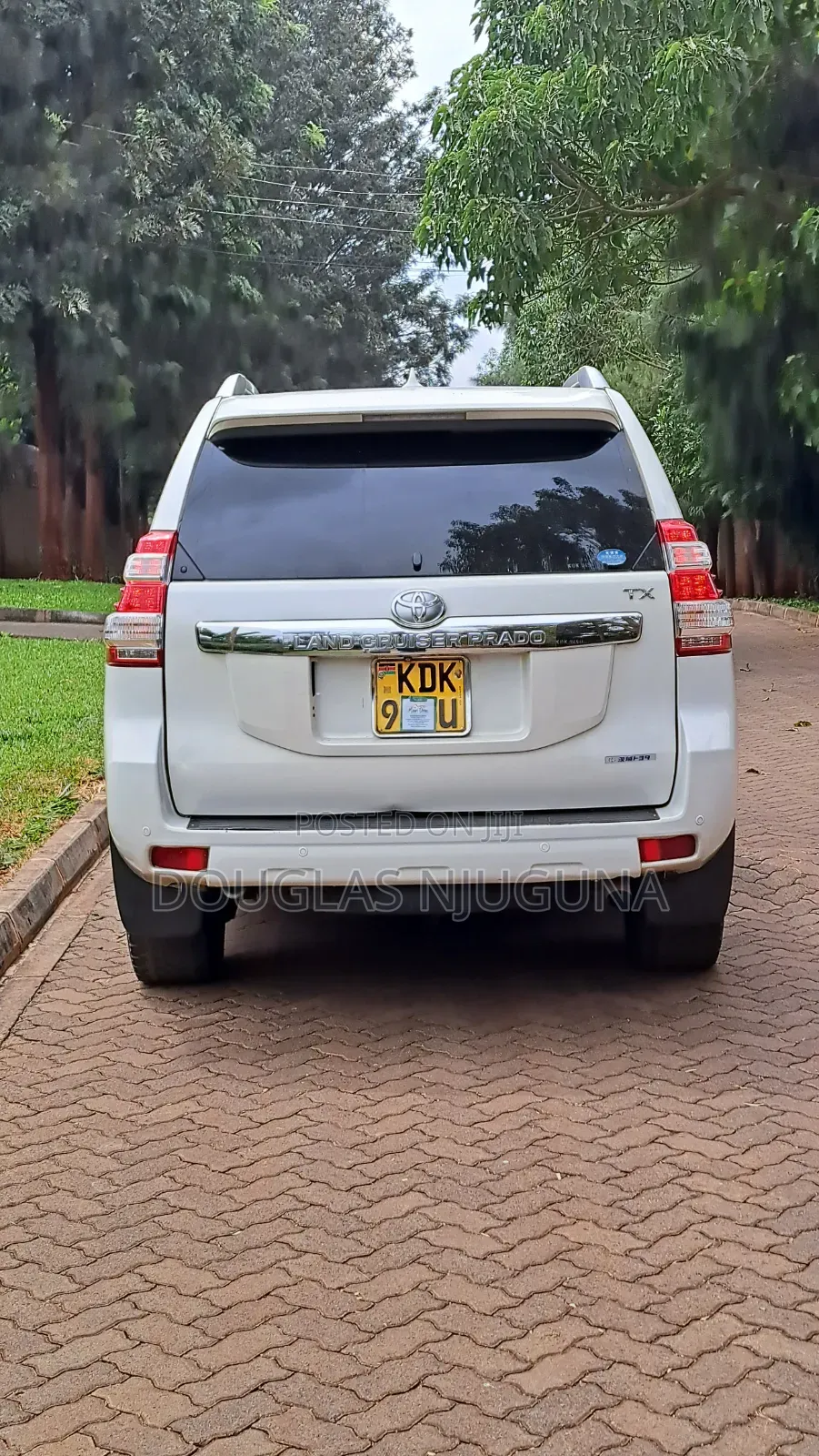 Toyota Land Cruiser Prado 2015 White