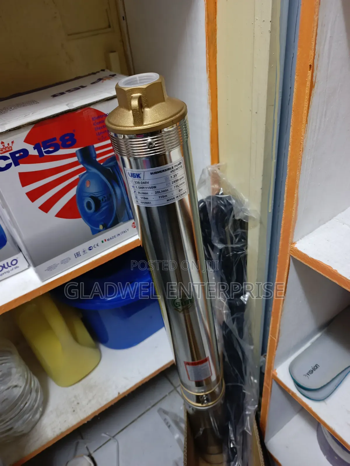 Good Quality Usk Water Submassible Pump 1.5hp