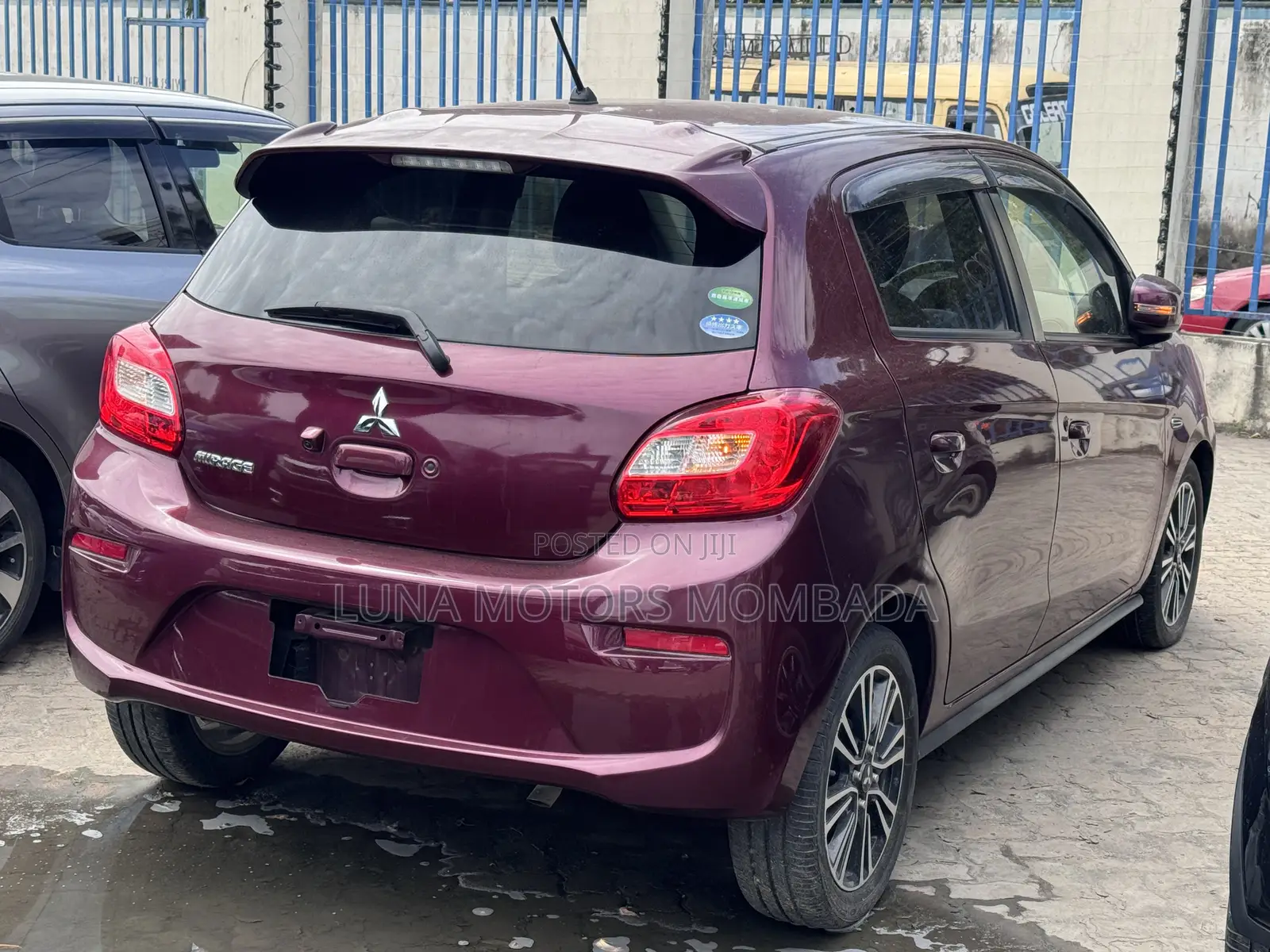 Mitsubishi Mirage 2019 Red