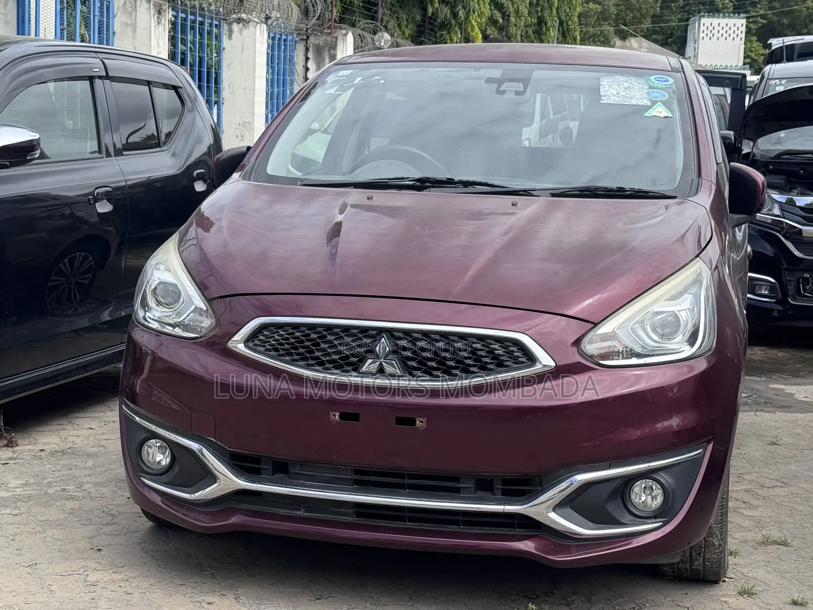 Mitsubishi Mirage 2019 Red