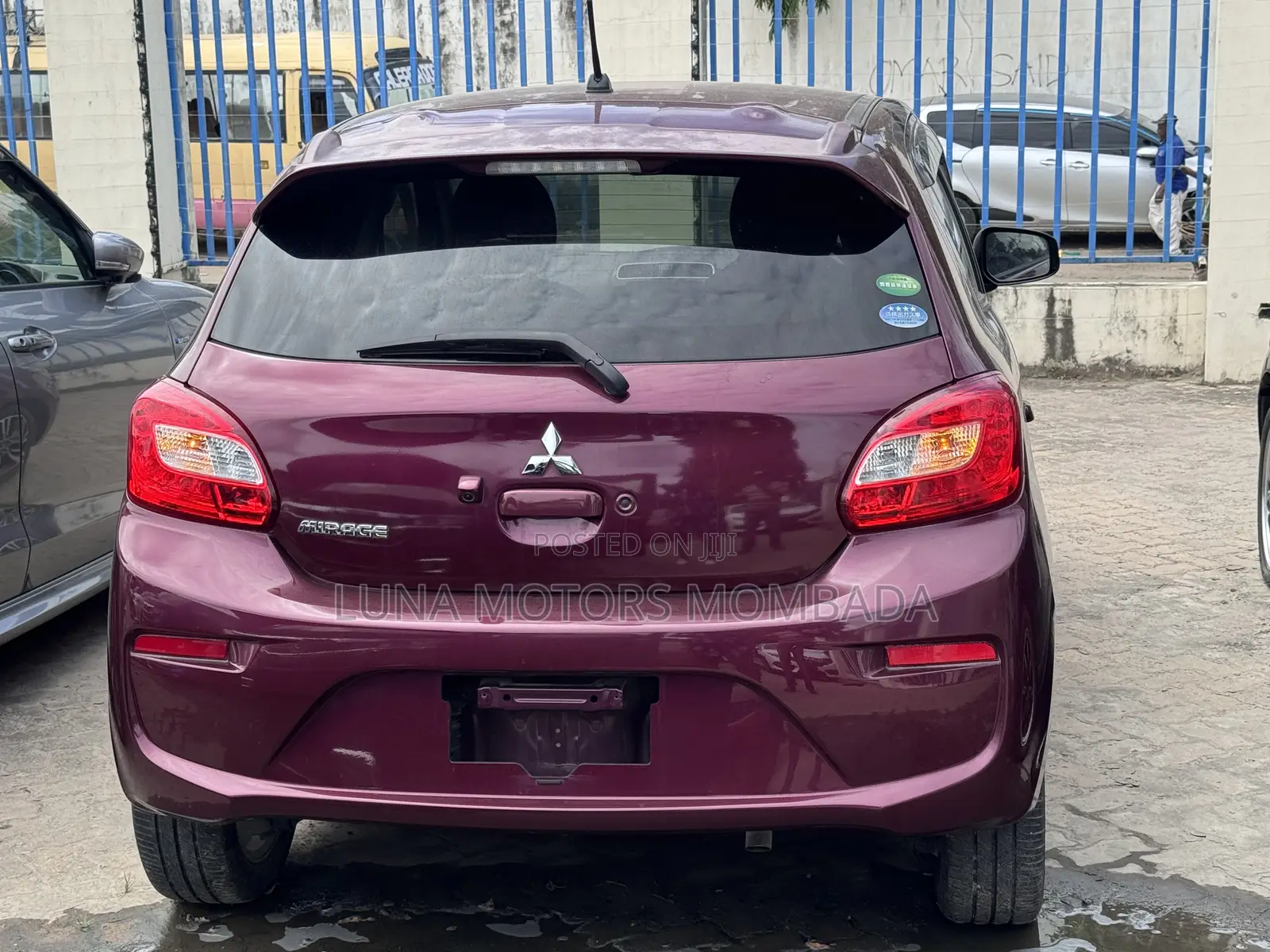 Mitsubishi Mirage 2019 Red