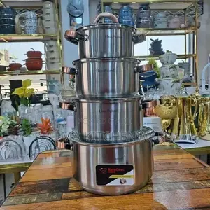 8-Piece High-Quality Stainless Steel Cookware Set