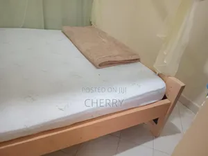 5'6 Wooden Hand Crafted Bed