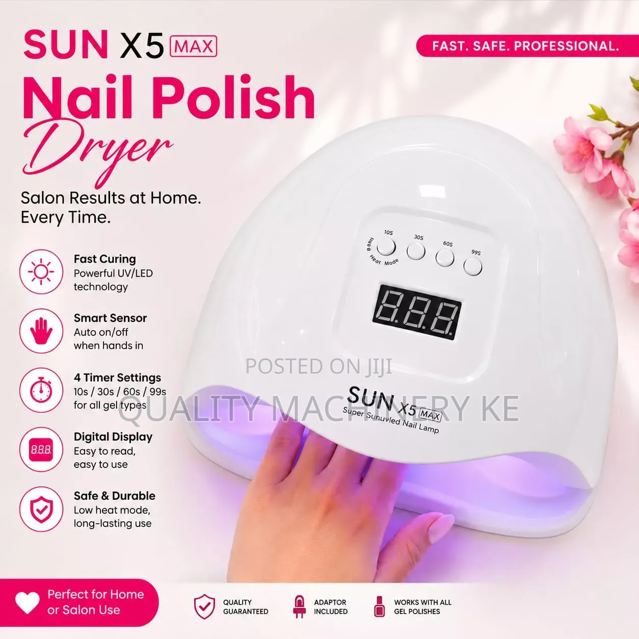User Friendly Nail Polisher Dryer Sun
