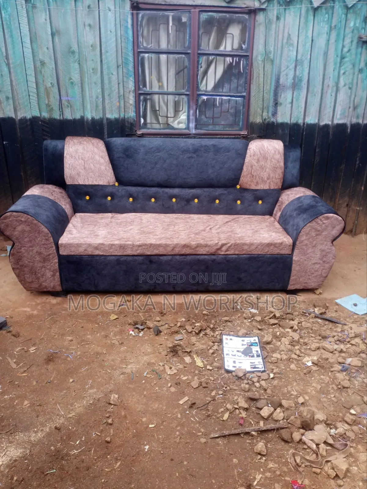 Two Tone Sofa Set