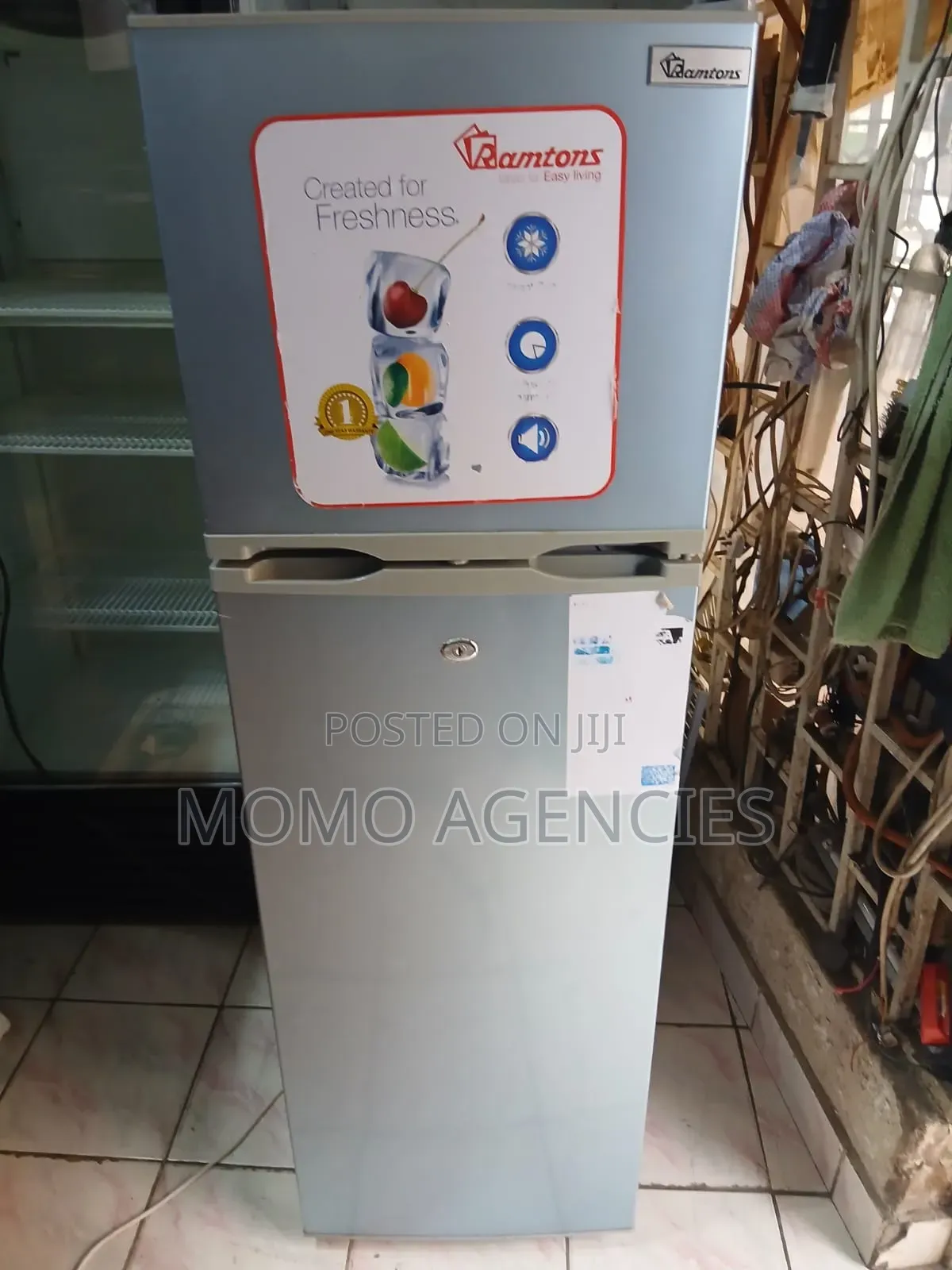 Ramtons Fridge 168l Double Door