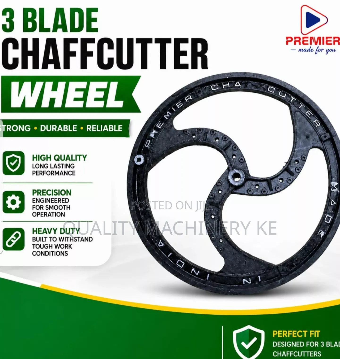 High-Performance 3blade Chaff Cutter Wheel