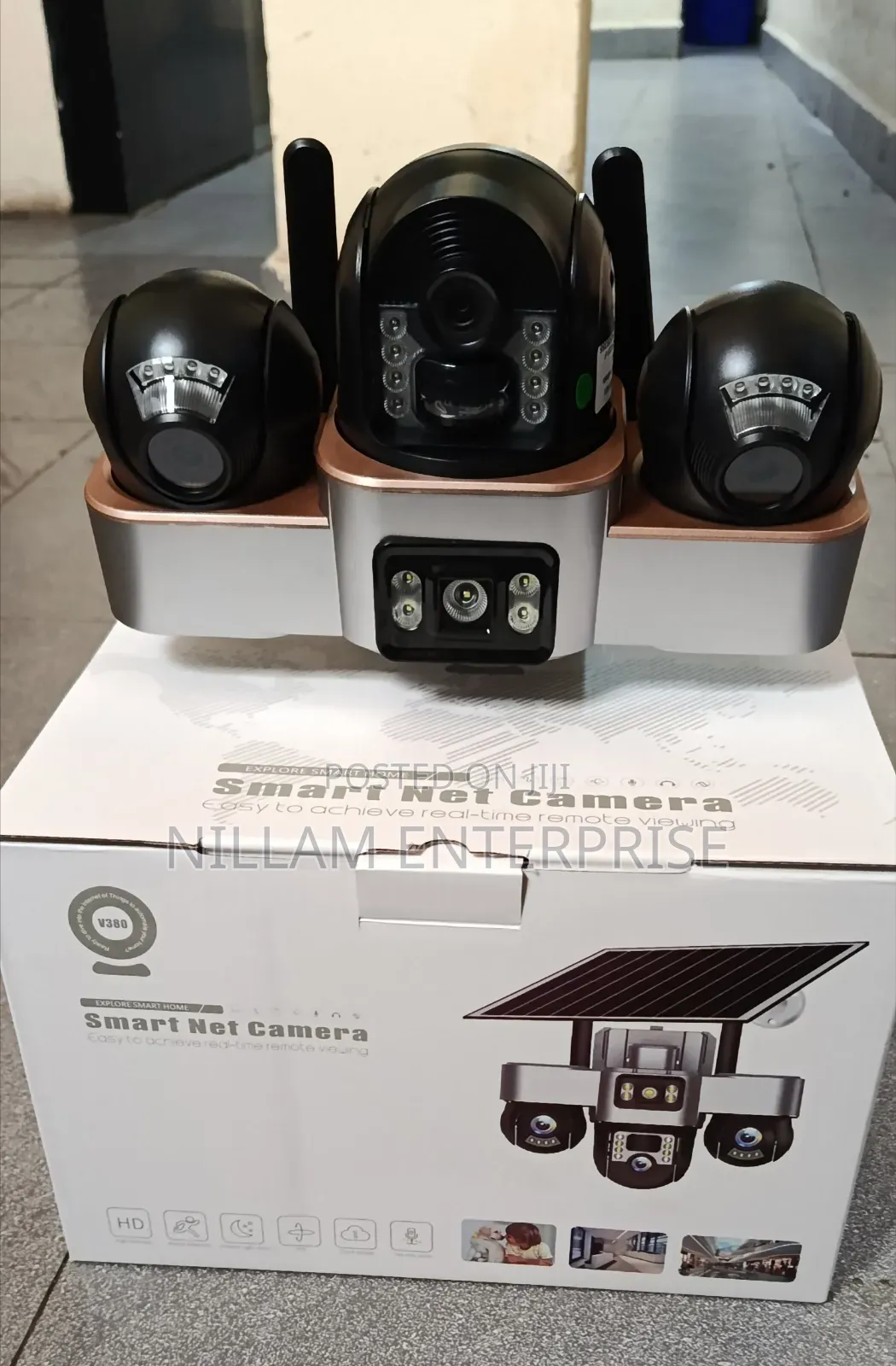 Triple Lens 4g Vts30 Solar Camera
