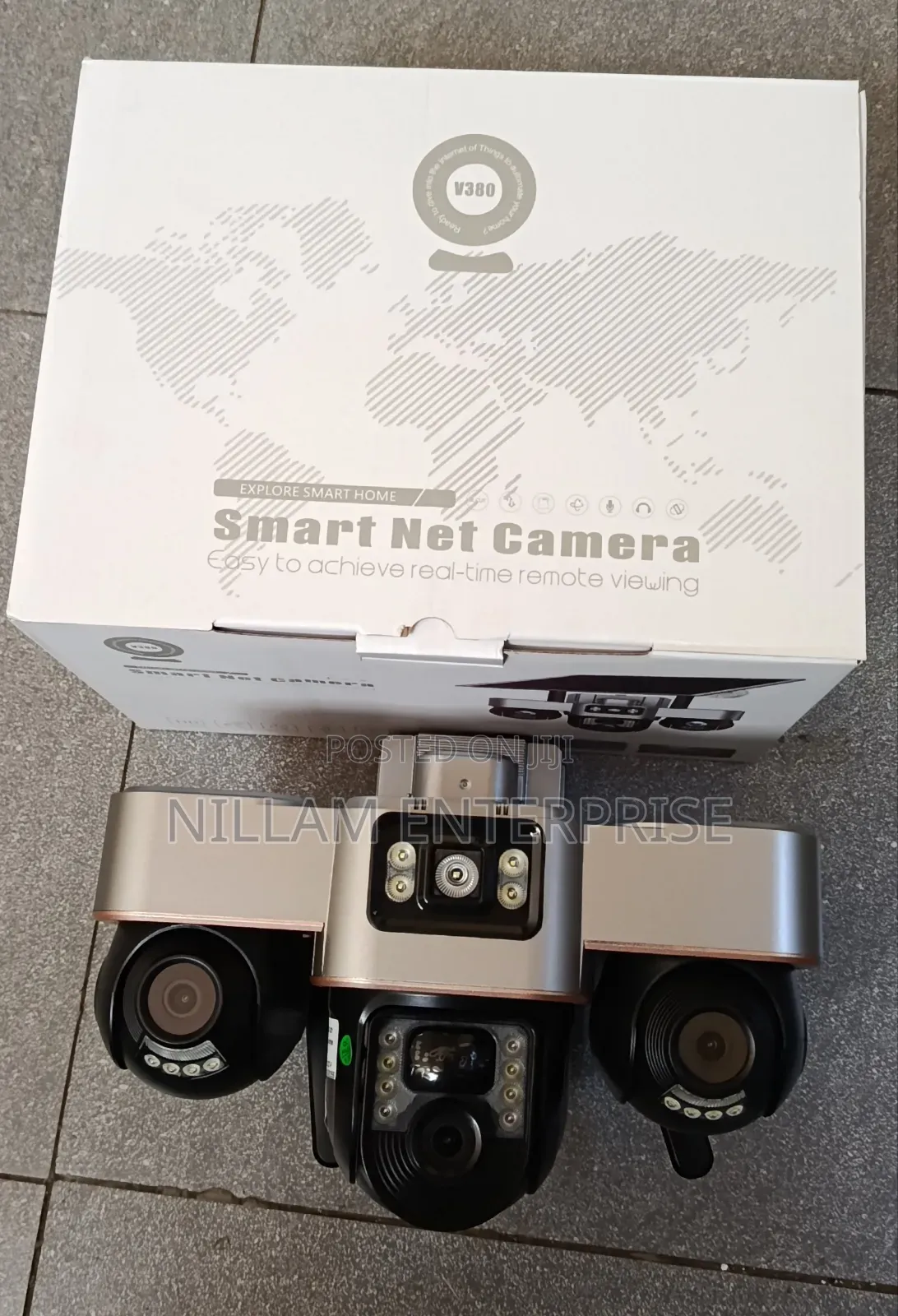 Triple Lens 4g Vts30 Solar Camera