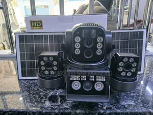Tripple Lens Camera With Double Solar Panels