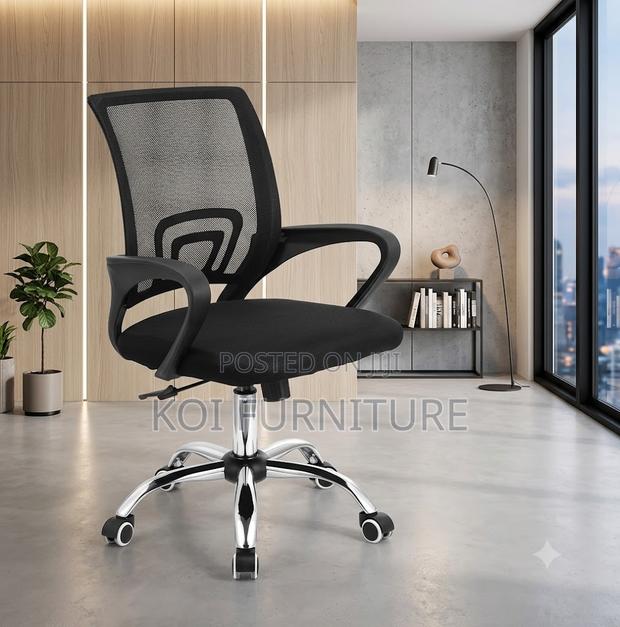 Office Chairs; Mid Backrest Clerical Doja Mesh Chairs - thumbnail 2