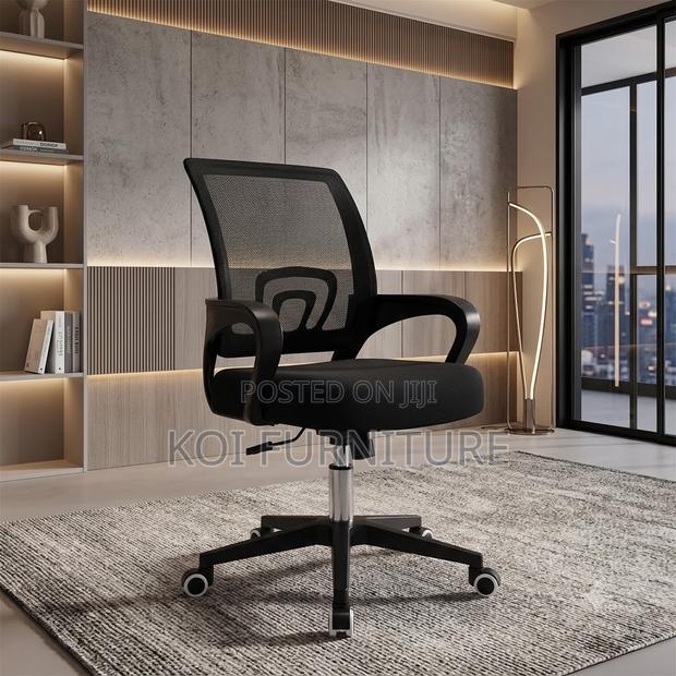 Office Chairs; Mid Backrest Clerical Doja Mesh Chairs - thumbnail 5
