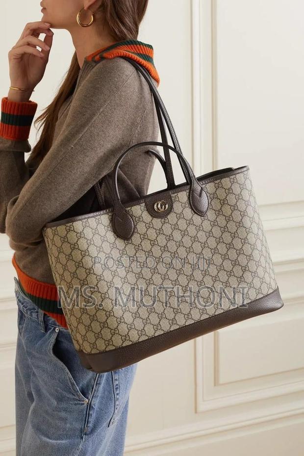 Gucci Ophidia Tote Bag Brown / Beige