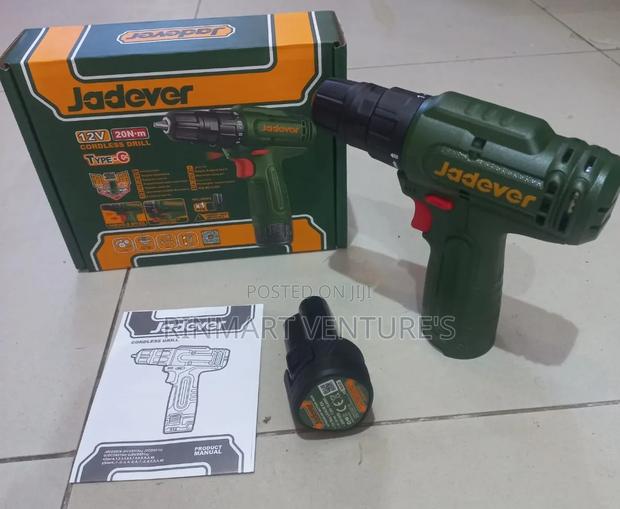 Jadever Cordless Drill/Cordless Drill Jadever 12v