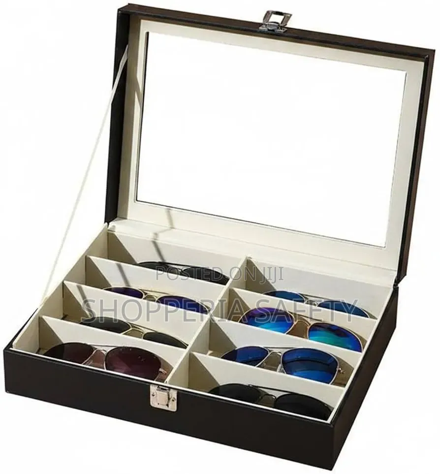 *8 Grid Glasses Organizer/ Storage Box