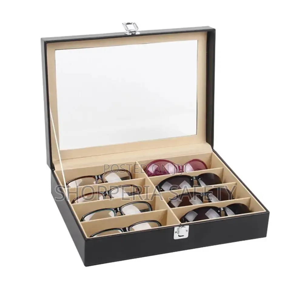 *8 Grid Glasses Organizer/ Storage Box