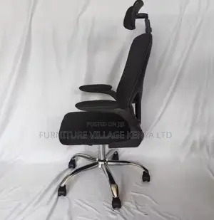 Modern Black Orthopedic Seat With Flipping Hands
