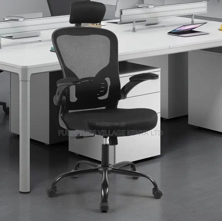 Modern Black Orthopedic Seat With Flipping Hands